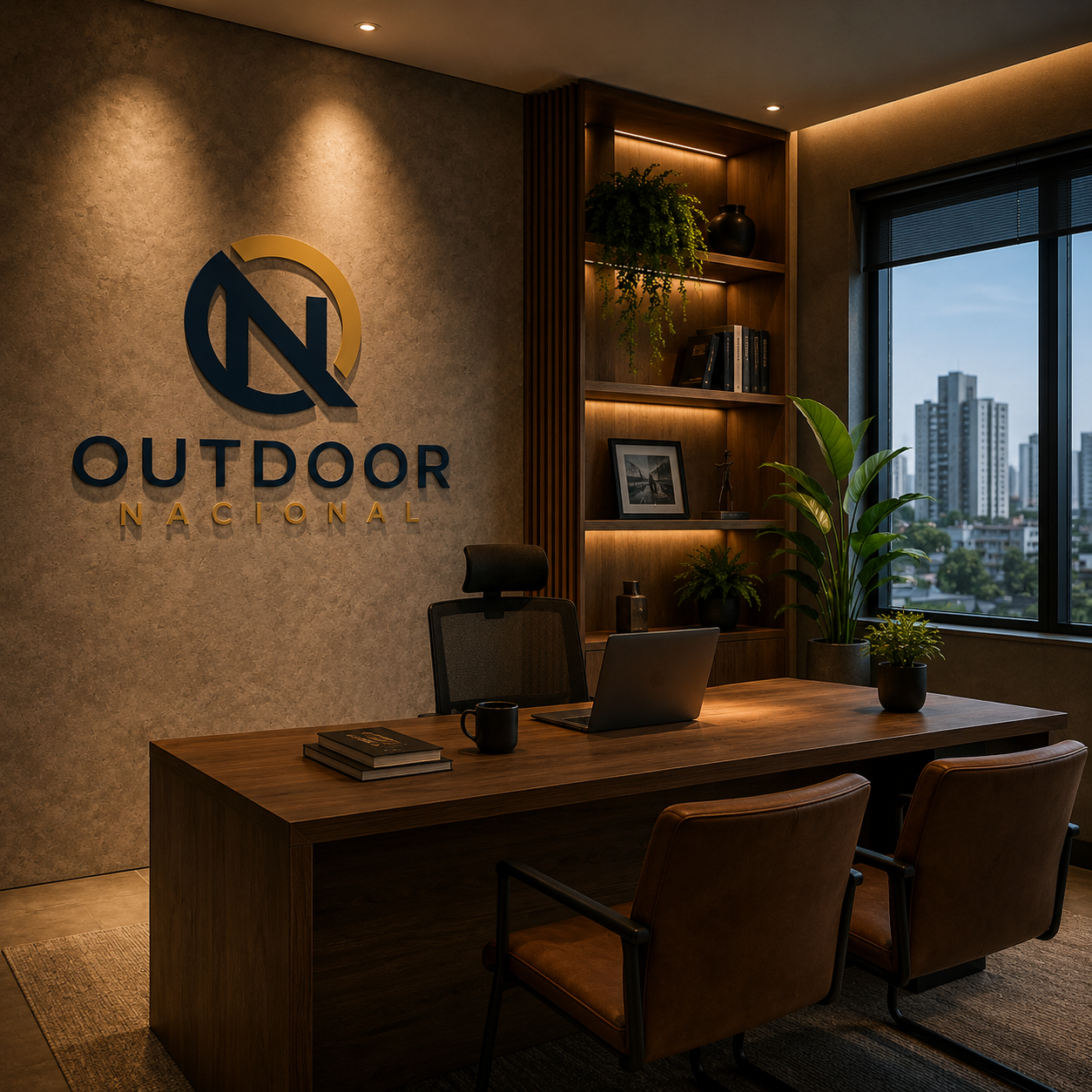 Sala de reunião Outdoor Nacional